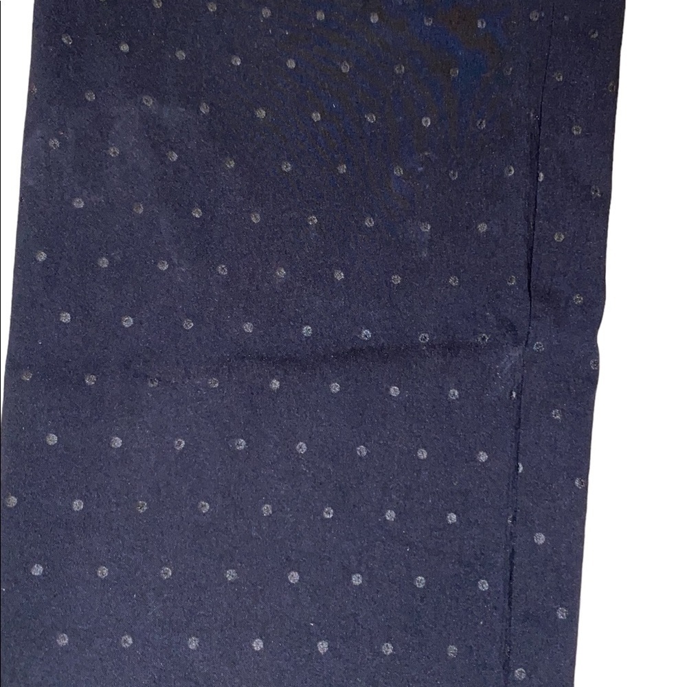 Charter Club business casual classic women’s black pants w/dot pattern size 24W